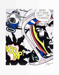 ROY LICHTENSTEIN Okay, Hot-Shot!, 1988