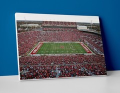 Oklahoma Football Stadium Poster or Canvas – Oklahoma Sooners Football Wall Art