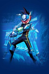 Mega Man Star Force Nintendo DS 1 2 3 Premium POSTER MADE IN USA – MMS003