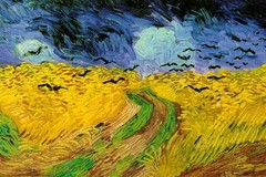 Vincent Van Gogh Wheatfield with Crows Van Gogh Wall Art Impressionist Painting