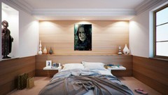 Harry Potter And The Deathly Hallows – Movie Poster (Snape / Face)