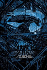 Aliens Xenomorph Queen Dusk 1986 Movie Decor Wall Art Wall Print – POSTER 20×30