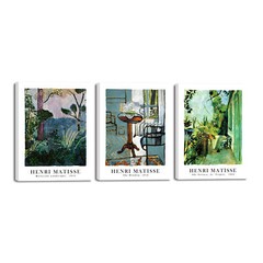 Henri Matisse Posters The Terrace, St.Tropez The Window Moroccan Landscape Art