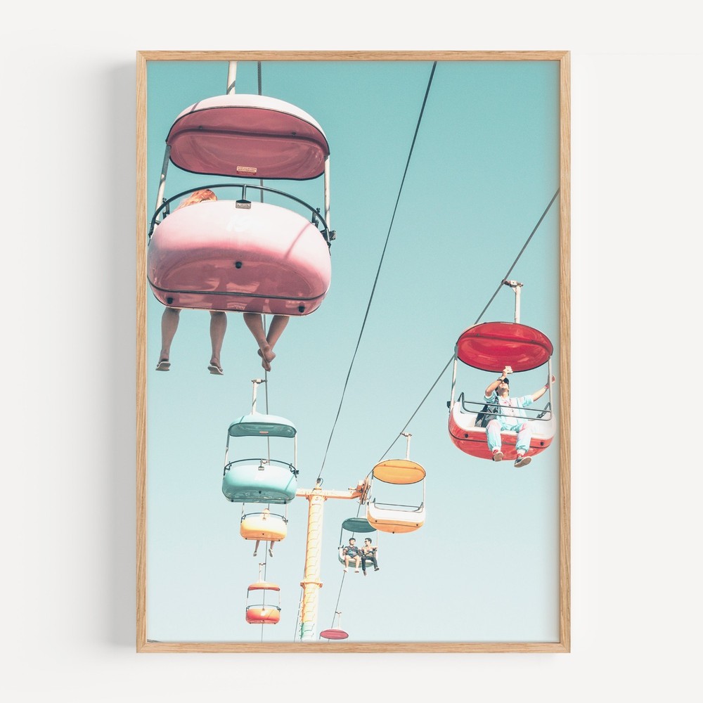 Beach Ocean Relaxing Wall Art Poster Print BA250-65_0