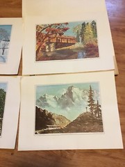 The Eisenhower College Collection -4 Prints- Original Package Rosedale Federal