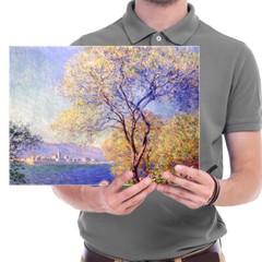 Canvas Wall Art Antibes Seen from The Salis Garden 1988 by Claude Monet