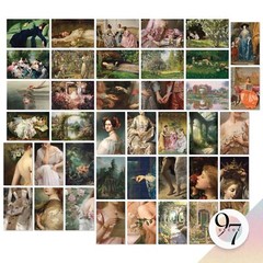 97 Decor Victorian Wall Decor – 40 Pcs Vintage Wall Art Decor, Vintage Art Pr…