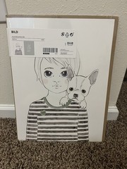 IKEA BILD Aurora Bell & Otto Gibb Poster 12×16″ Cool To Be Kind Dog Art Print
