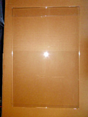 Workshop Series 20″ x 30″ Clear Acrylic Poster Pocket Wall Hanger Side Insert
