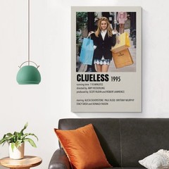 ENZD Clueless Movie Poster Posters for Room 18″L x 12″W, Unframe-style