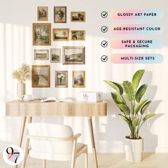 97 Decor French Country Wall Art Decor – Vintage Wall Art Prints, Cottagecore…