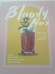 Cocktail Wall Art Poster & Prints Unframed,8x10inch, Set of 6
