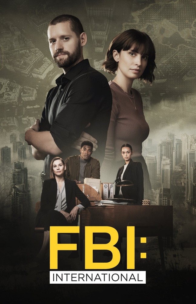 BB1528 FBI International Show By Derek Haas 2021 Collage Movie Poster 11×17