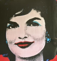 JACKIE O ~ THE ANDY WARHOL COLLECTION 1964 ~ VINTAGE ORIGINAL POSTER ~ 44 X 40