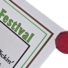 1998 Walnut Valley Festival Poster National Flat Picking Championships