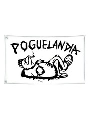 NEW Netflix Outer Banks Poguelandia White Flag / Banner 3’ X 5’ FAST SHIPPING