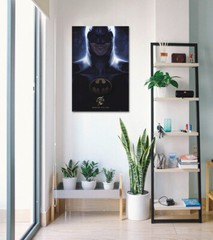 The Flash – Movie Poster (Worlds Collide – Batman / Michael Keaton) (24″ x 36″)