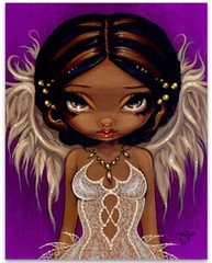 Strangeling Lovely Eyes – 11×14 Unframed Art Print Poster – Decor and Gift