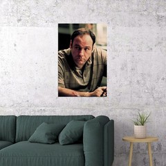 612237 Tony Soprano Portrait The Sopranos Movie Inspired Wall Print Poster