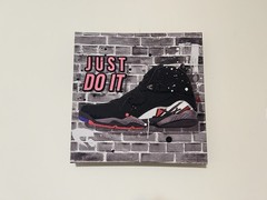 Notoriart “ Just Do It» sneaker canvas Wall Art Decor