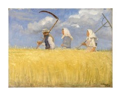 Anna Ancher Harvesters : Archival Quality Giclée Art Print 1905