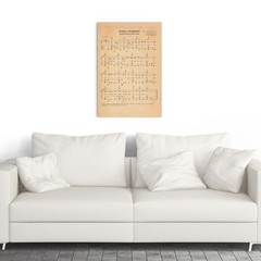 American Patriotic Music – Standard Dulcimer Tuning Graphic – POSTER 20″x30″