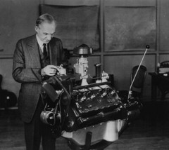 HENRY FORD V8 ENGINE GLOSSY POSTER PICTURE PHOTO car detroit made america 1195
