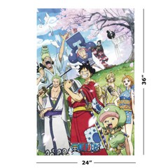One Piece – Anime TV Poster Set (Wanted: Luffy, Roronoa & The Gang in Wano)