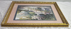 2 Home Interiors & Gifts Floral Wall Hanging Pictures Artwork Coordinating Set