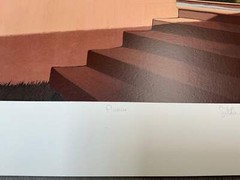 GRETCHEN DOW SIMPSON Florence, Italy SIGNED 20.25″ x 22.75″ Serigraph 1992 Conte