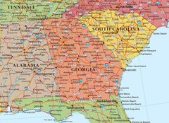 24×36 United States, USA Classic Elite Wall Map Mural Poster (Paper Folded)