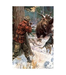 Bear Hunt Phillip Goodwin Movie Poster or Canvas Home Decor Art print