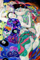 Gustav Klimt – DieJungfrau Poster or Canvas Fine Wall Art Home Decor Print
