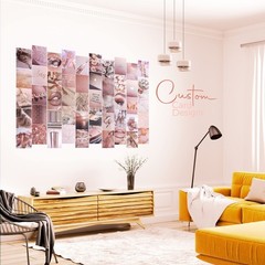 Mart Wall Collage Kit – 50 Pcs, 4×6 Inches, Photo Collage kit for Wall Aesthe…