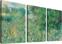 Wall26 Monet’s Garden Canvas Wall Art Set Abstract Modern Canvas Print