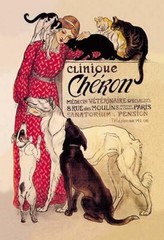 Clinique Cheron Veterinary Medicine by Theophile Alexandre Steinlen – Art Print