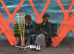 BEN SHAHN WILLIS AVENUE BRIDGE EXPRESSIONISM ART GICLEE PRINT FINE CANVAS