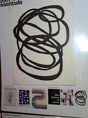 Room Essentials Art Print FOUR Sets (24) of 6 Floral Abstract Art Hippie Posters