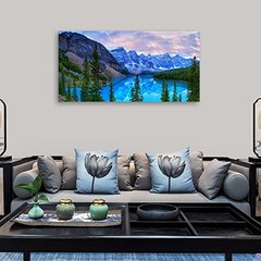 Banff National Park Canvas Wall Art for Living Room Wall Decor Nature Landsca…