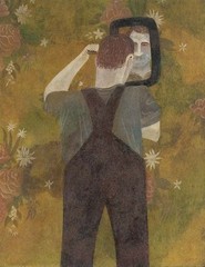 Ben Shahn Vanity – Figurative Modernist Artwork Print