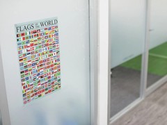 Flags of the World Classroom Reference Chart National Poster 12×18