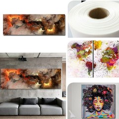 Modern Nordic Canvas Wall Art Abstract Mural for Living Room Study 40x120cm