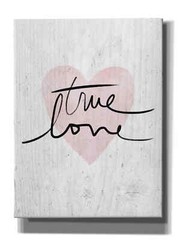 Epic Graffiti «True Love» by Linda Woods, Giclee Canvas Wall Art