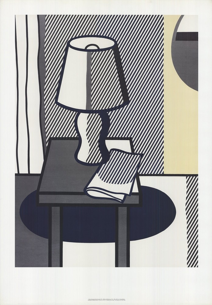 ROY LICHTENSTEIN The Lamp, 1995