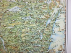 Historical Map Of The State Of WISCONSIN Discover The States Rich History NEW