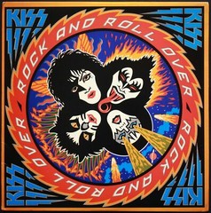 Kiss Rock and Roll Over Music Album Cover Poster Print 12 x 12