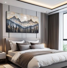 Large Wall Art For Bedroom Wall Decor For Living Room Modern Office Dining Ro…
