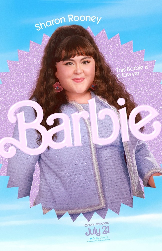 AA0502 Barbie Film By Greta Gerwig 2023 Rooney Movie Poster 11×17
