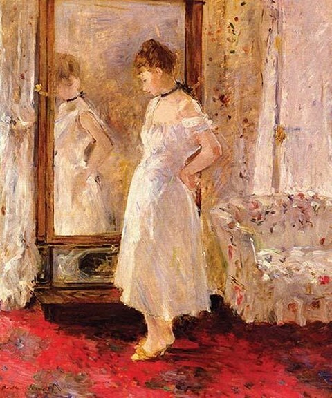 The Cheval Glass by Berthe Morisot – Art Print