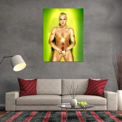 V4693 Eminem Slim Shady Shirtless Dynamite Rap Singer Decor WALL POSTER PRINT